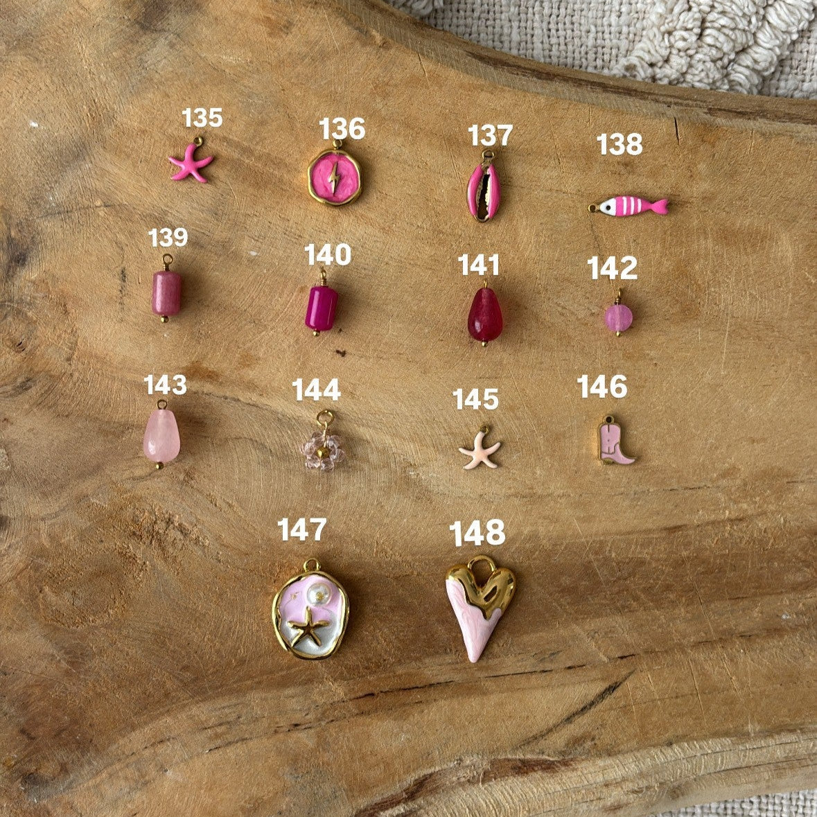 Collier Charms personnalisable