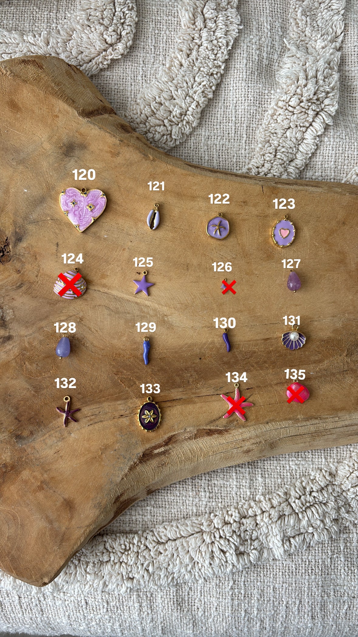 Collier Charms personnalisable