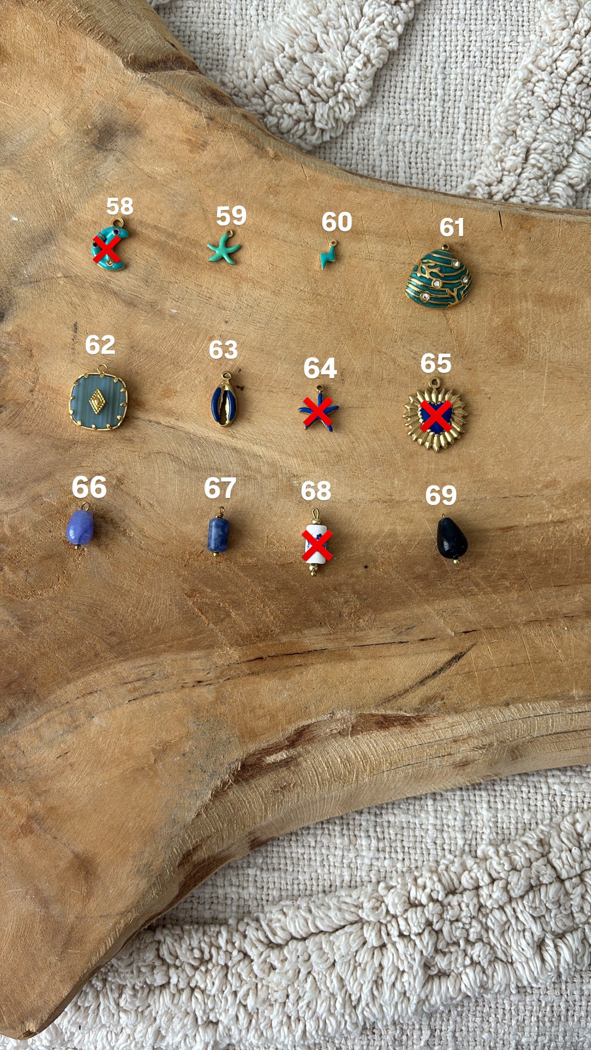 Collier Charms personnalisable