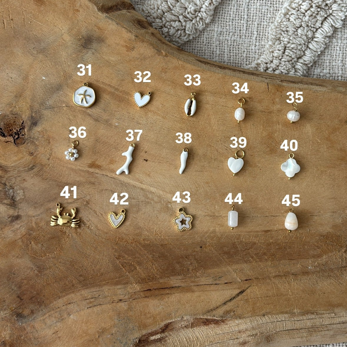 Collier Charms personnalisable