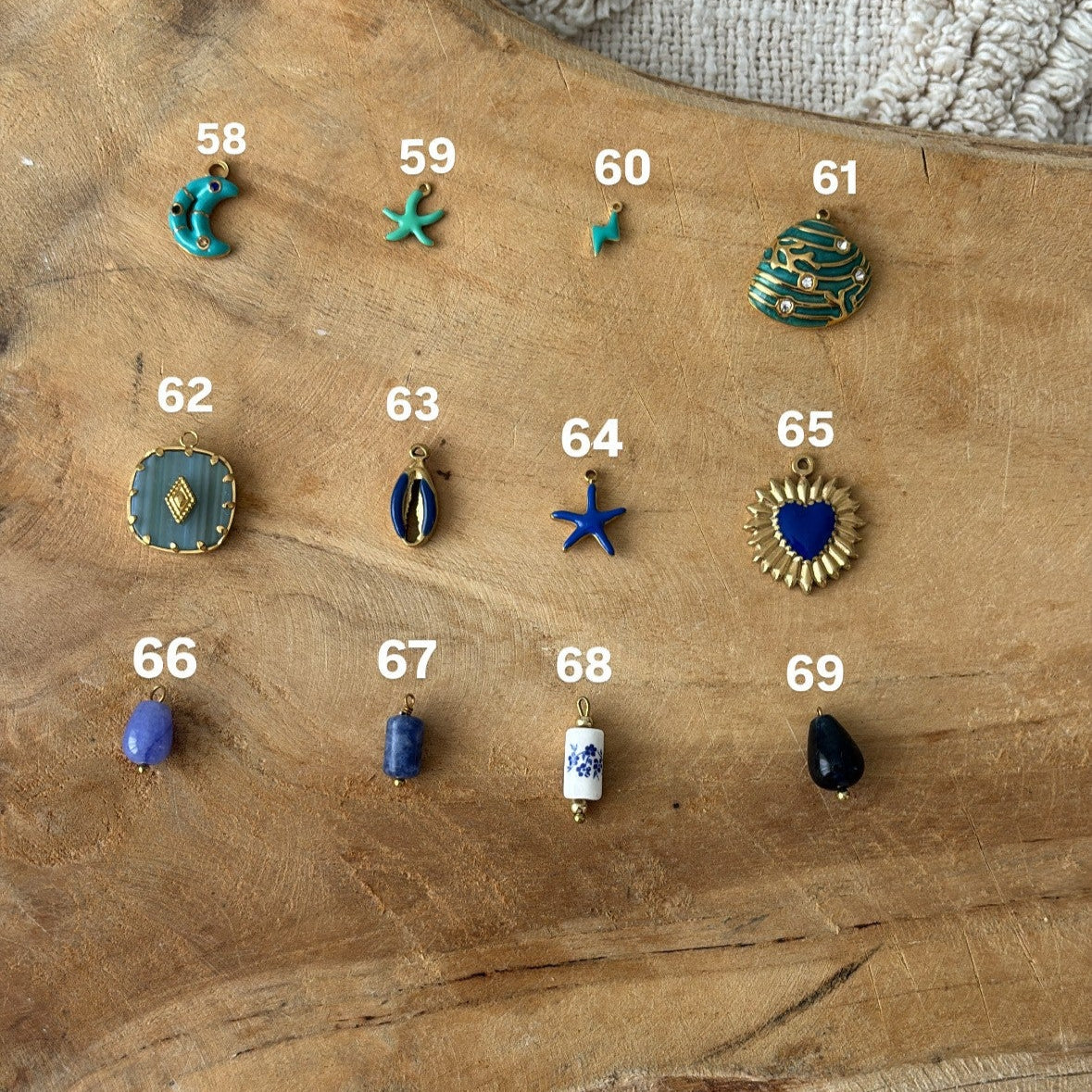 Collier Charms personnalisable
