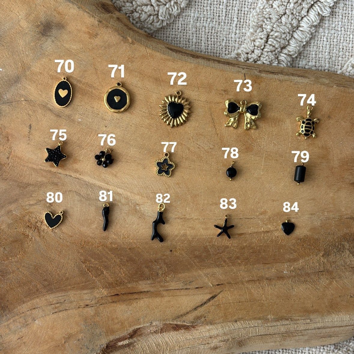 Collier Charms personnalisable