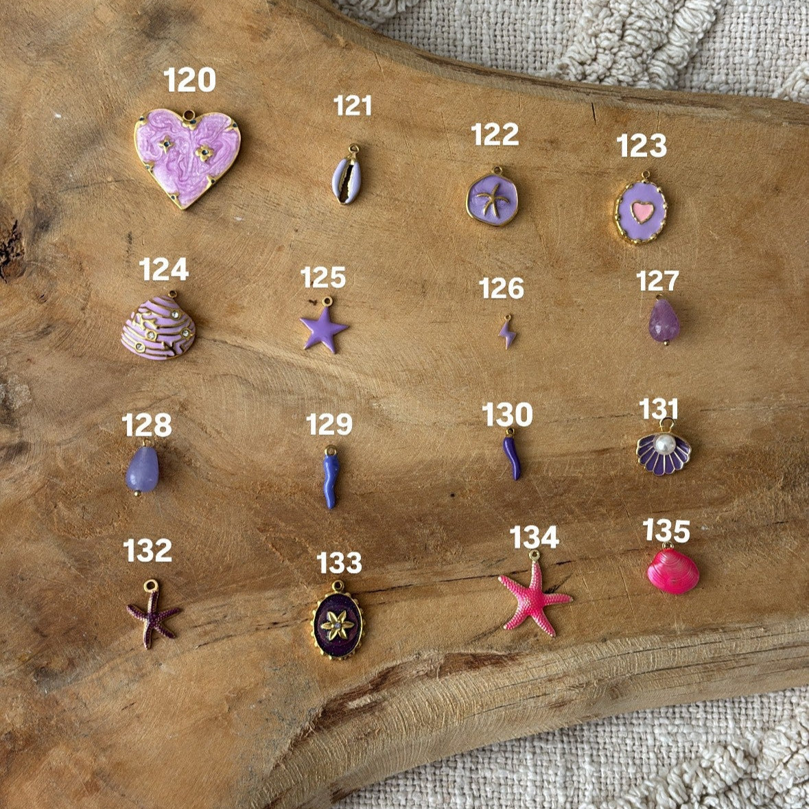 Collier Charms personnalisable