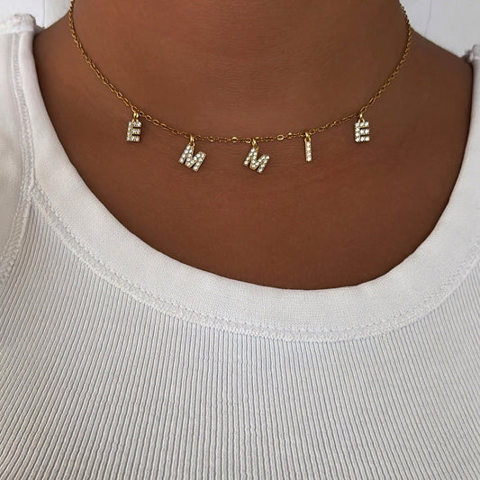 Collier Lettres personnalisable